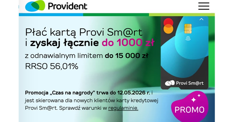 Voucher 🐞do Biedronki i nagroda pieniężna za kartę Provident