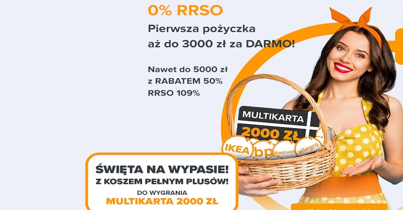 Multikarta 2000 zł od Pożyczka Plus (konkurs)