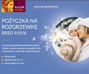 Alior Bank pożyczka gotówkowa na rozgrzewkę