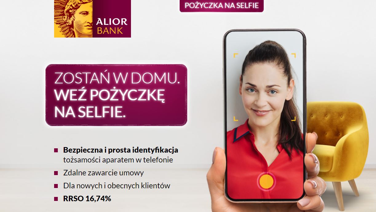 Alior Bank Pożyczka na Selfie