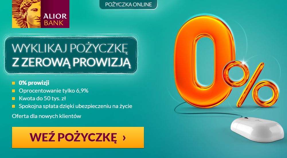 Alior Bank pożyczka gotówkowa online