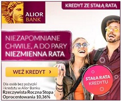 Alior Bank kredyt ze StaÅ‚Ä… RatÄ…