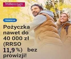 Bank Millennium pożyczka gotówkowa online